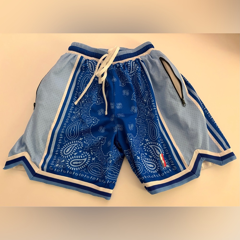 Trillest Nipsey Hustle Los Angeles Lakers Swingman Basketball Shorts, Medium